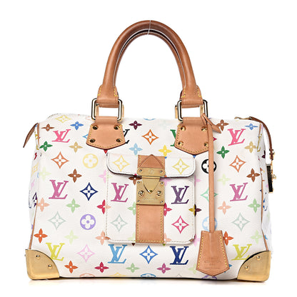 Louis Vuitton Monogram Multicolor Speedy 30 White 1 of 14