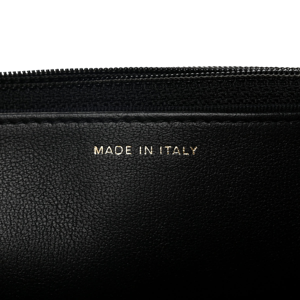 Lambskin Quilted Pillow Crush Wallet On Chain WOC Black