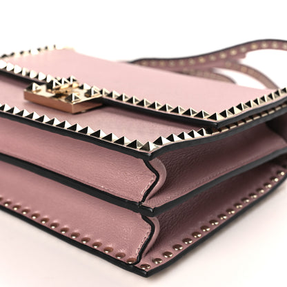 Valentino Garavani Buffalo Rockstud No Limit Top Handle Bag Lipstick 8 of 8