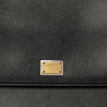 Dolce & Gabbana Dauphine Large Miss Sicily Satchel Black 7 of 10