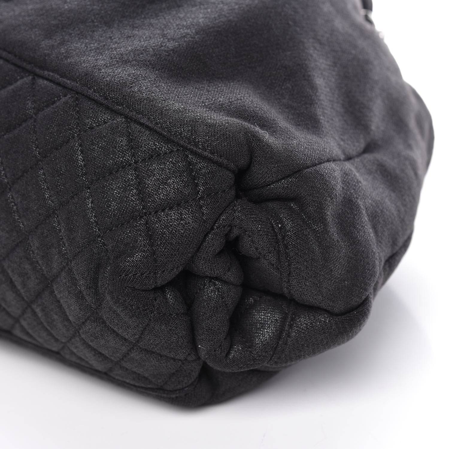 Chanel Jersey Melrose Cabas Black 6 of 10