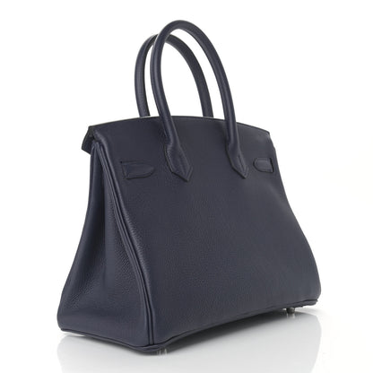Hermes Togo Birkin 30 Bleu Nuit 2 of 10