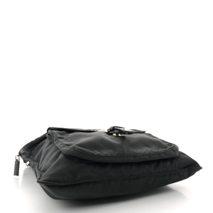 Prada Nylon Vela Sling Messenger Bag Black 4 of 11