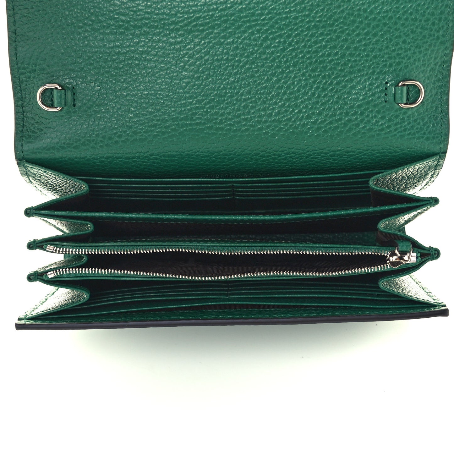 Calfskin Mini Dionysus Chain Wallet Emerald