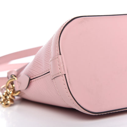Louis Vuitton Epi Alma Mini Rose Ballerine 6 of 13