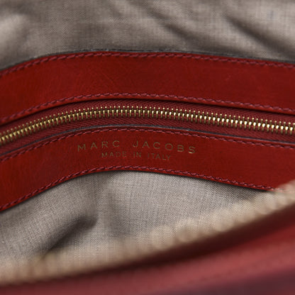 Marc Jacobs Calfskin Ines Tote Bordeaux 12 of 25