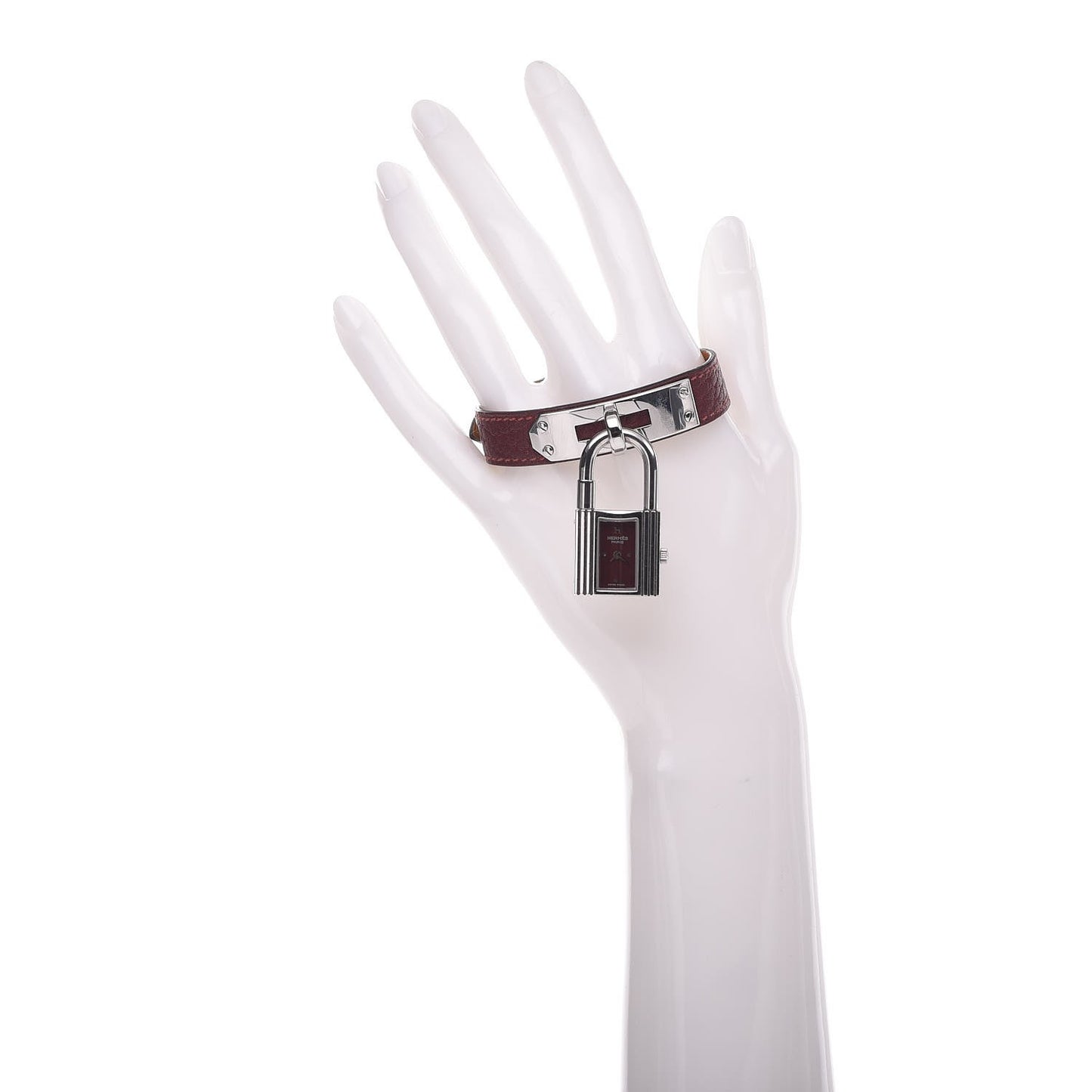 Stainless Steel Clemence 20mm Kelly Cadena Quartz Watch Rouge