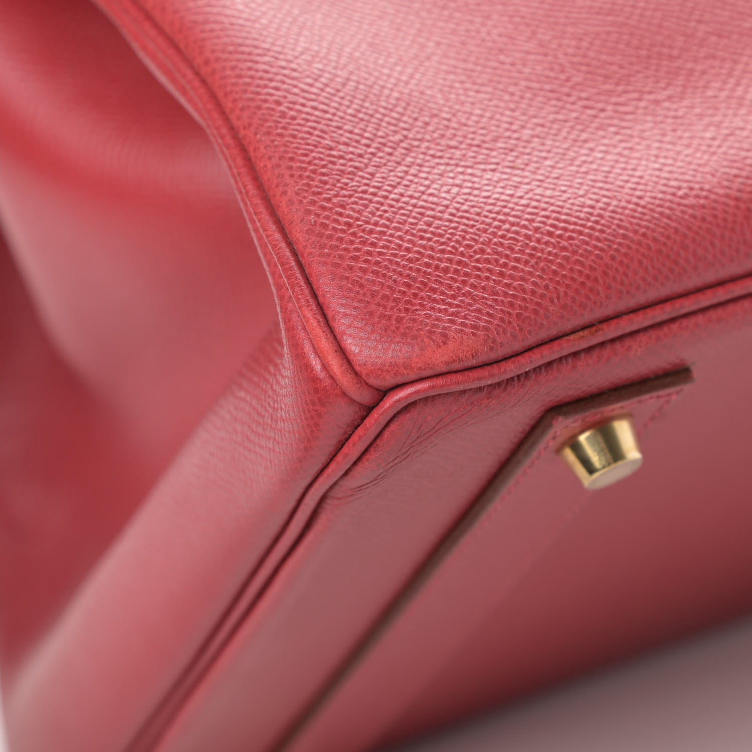 Hermes Courchevel Birkin 40 Rouge Vif 13 of 14