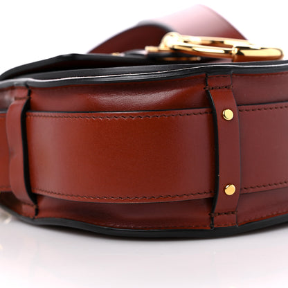 Chloe Calfskin Suede Small Tess Bag Sepia Brown 7 of 8