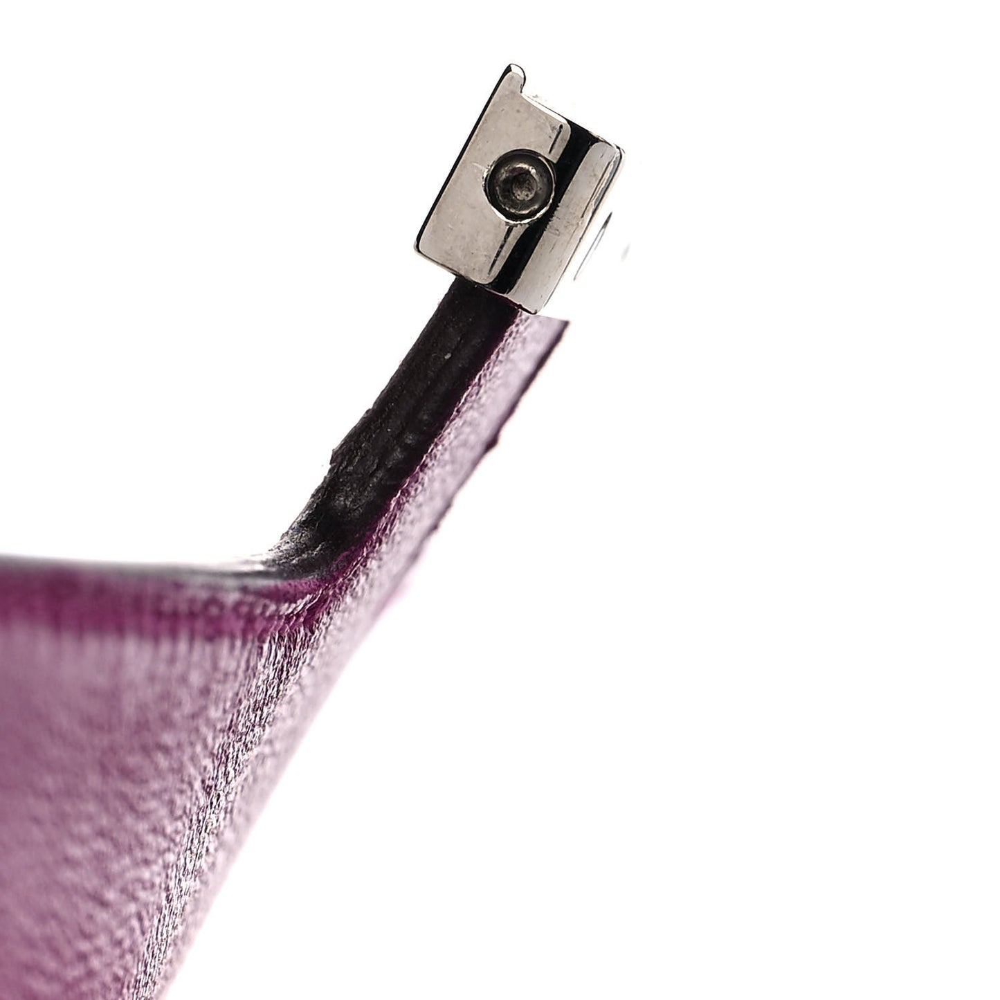 Shiny Alligator Constance Long Wallet Rose Scheherazade