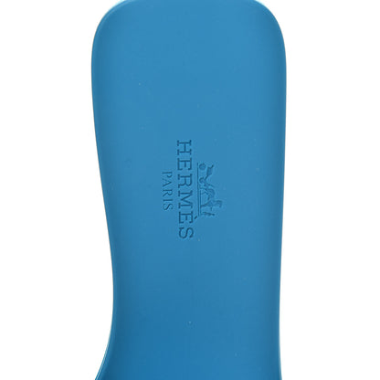 Hermes Rubber Aloha Sandals 37 Bleu Vif 6 of 8