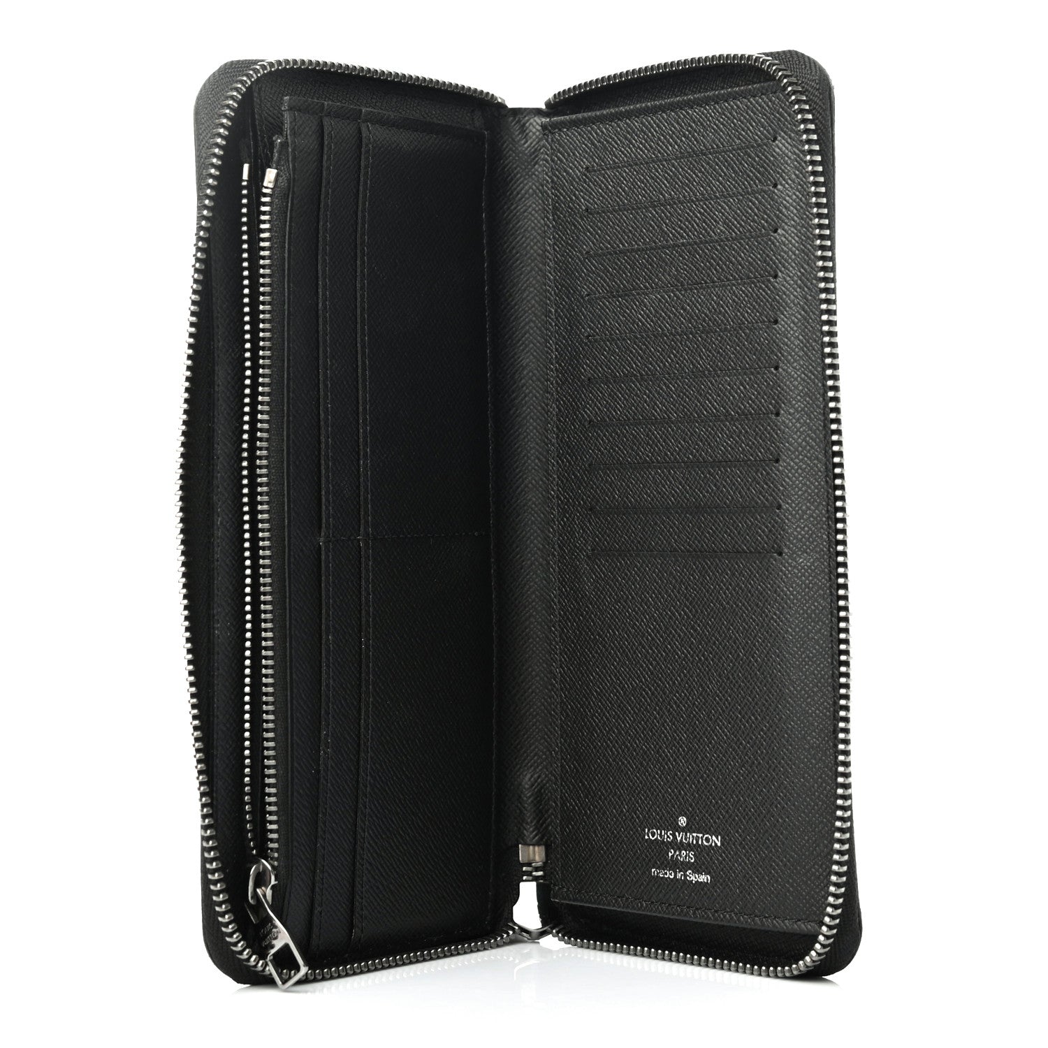 Louis Vuitton Monogram Eclipse Vertical Zippy Wallet 4 of 4