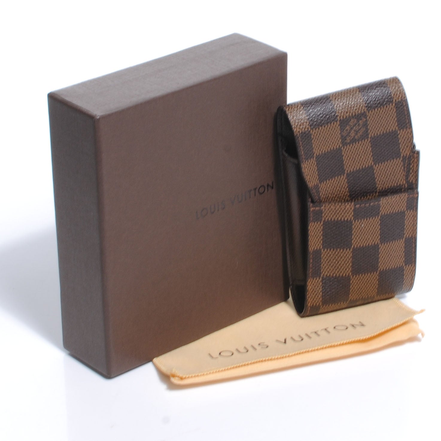 Louis Vuitton Damier Ebene Cell Phone Case 5 of 7