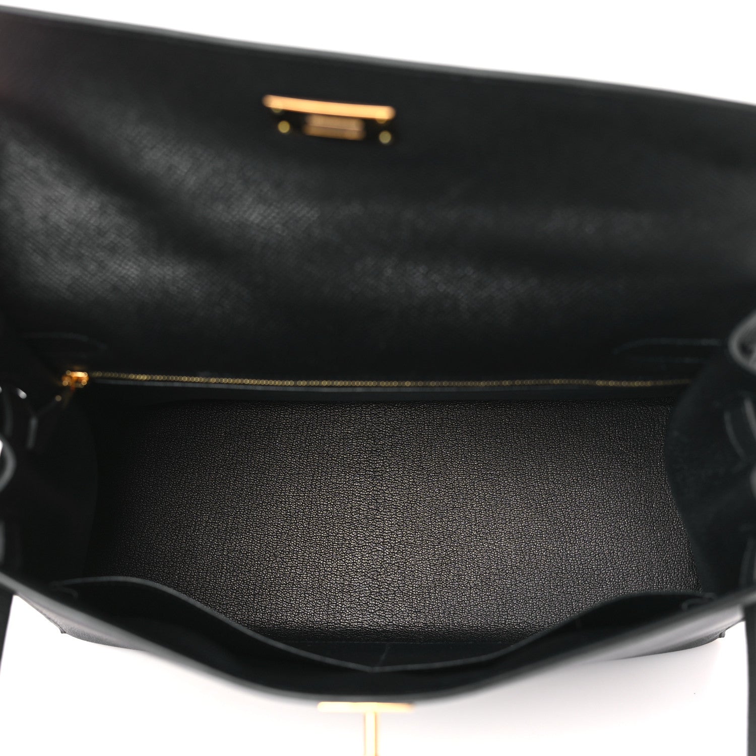Hermes Epsom Kelly Sellier 32 Black 5 of 10