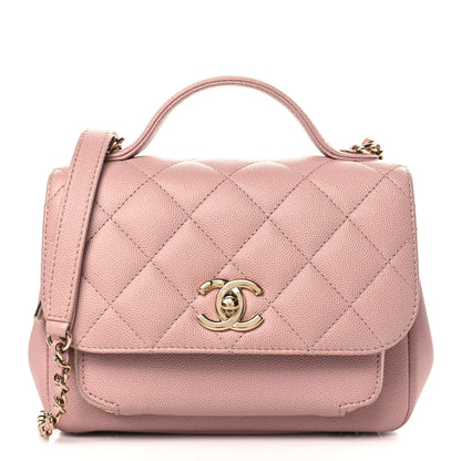 Chanel Caviar Quilted Small Business Affinity Flap Light Pink 1 of 9