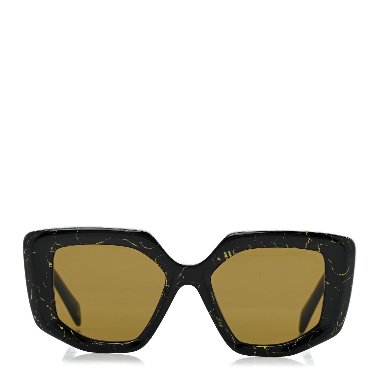 Acetate Symbole Sunglasses SPR 14Z Black Marble