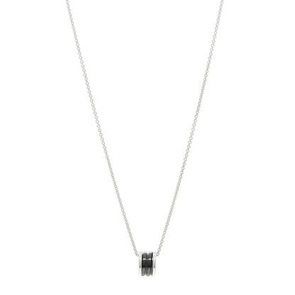 Bulgari Sterling Silver Ceramic Save The Children Pendant Necklace 1 of 4