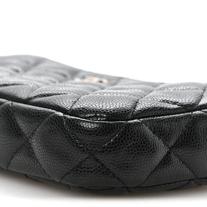 Chanel Caviar Quilted Small Clutch With Chain Black 11 of 12