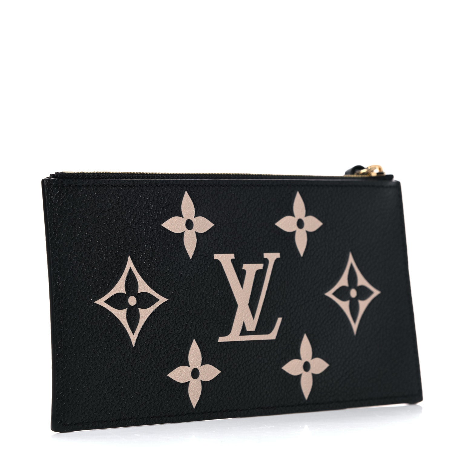 Louis Vuitton Empreinte Monogram Giant Crafty Pochette Felicie Zippered Insert Black 3 of 8