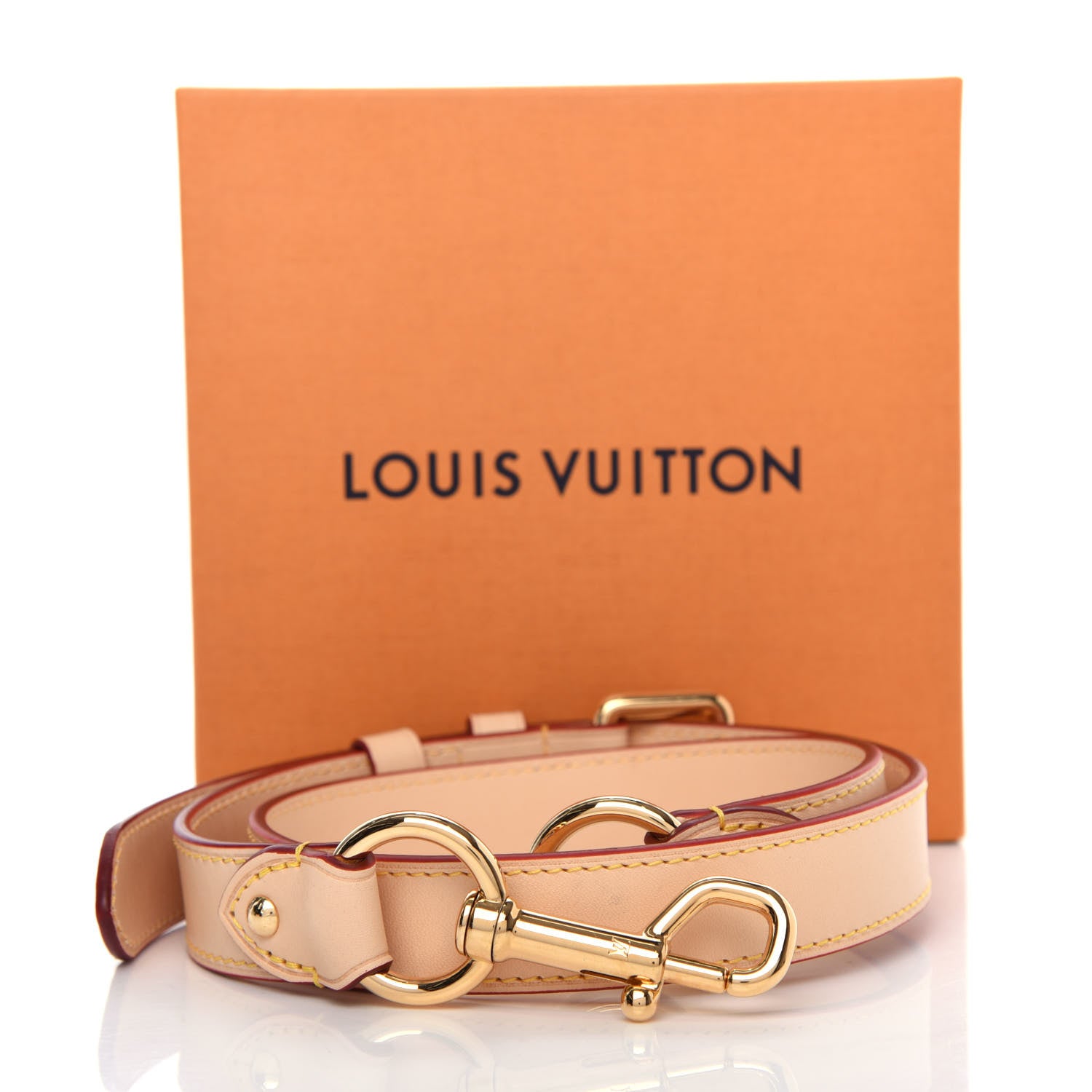 Louis Vuitton Vachetta 25mm Adjustable Shoulder Strap VVN 5 of 5
