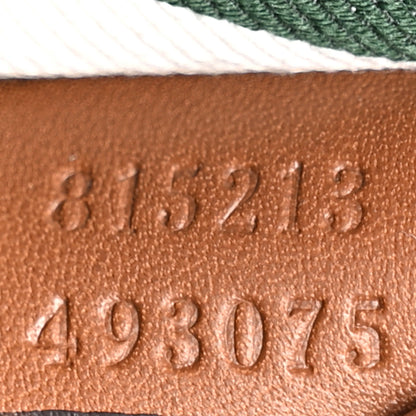 Gucci GG Supreme Monogram Emblem Large Tote Bag Beige Dark Brown 7 of 10