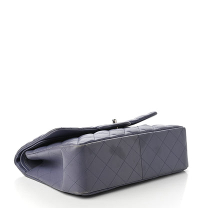 Chanel Lambskin Quilted Jumbo Double Flap Light Purple 4 of 12