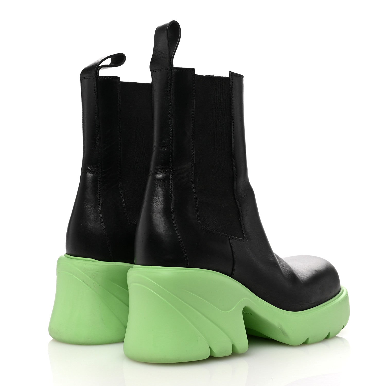 Bottega Veneta Calfskin The Flash Chelsea Boots 39 Pistachio 5 of 11