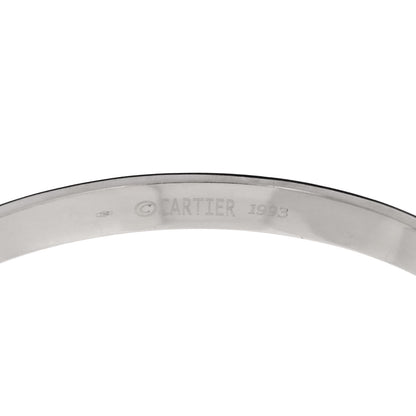 Cartier 18K White Gold LOVE Bracelet 19 4 of 6