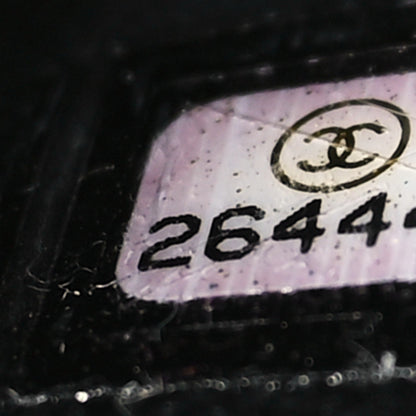 Chanel Caviar Quilted Small CC Filigree Vanity Case Dark Grey 7 of 9