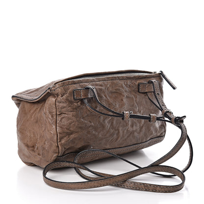 Givenchy Tumbled Sheepskin Mini Pandora Charcoal 3 of 11