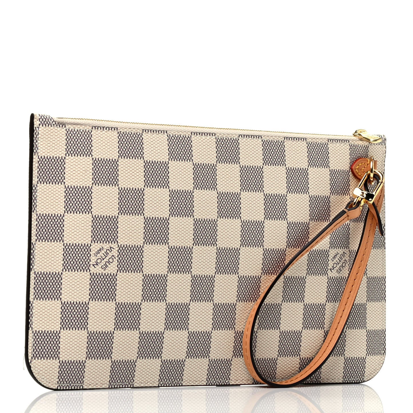 Damier Azur Braided Neverfull MM GM Pochette