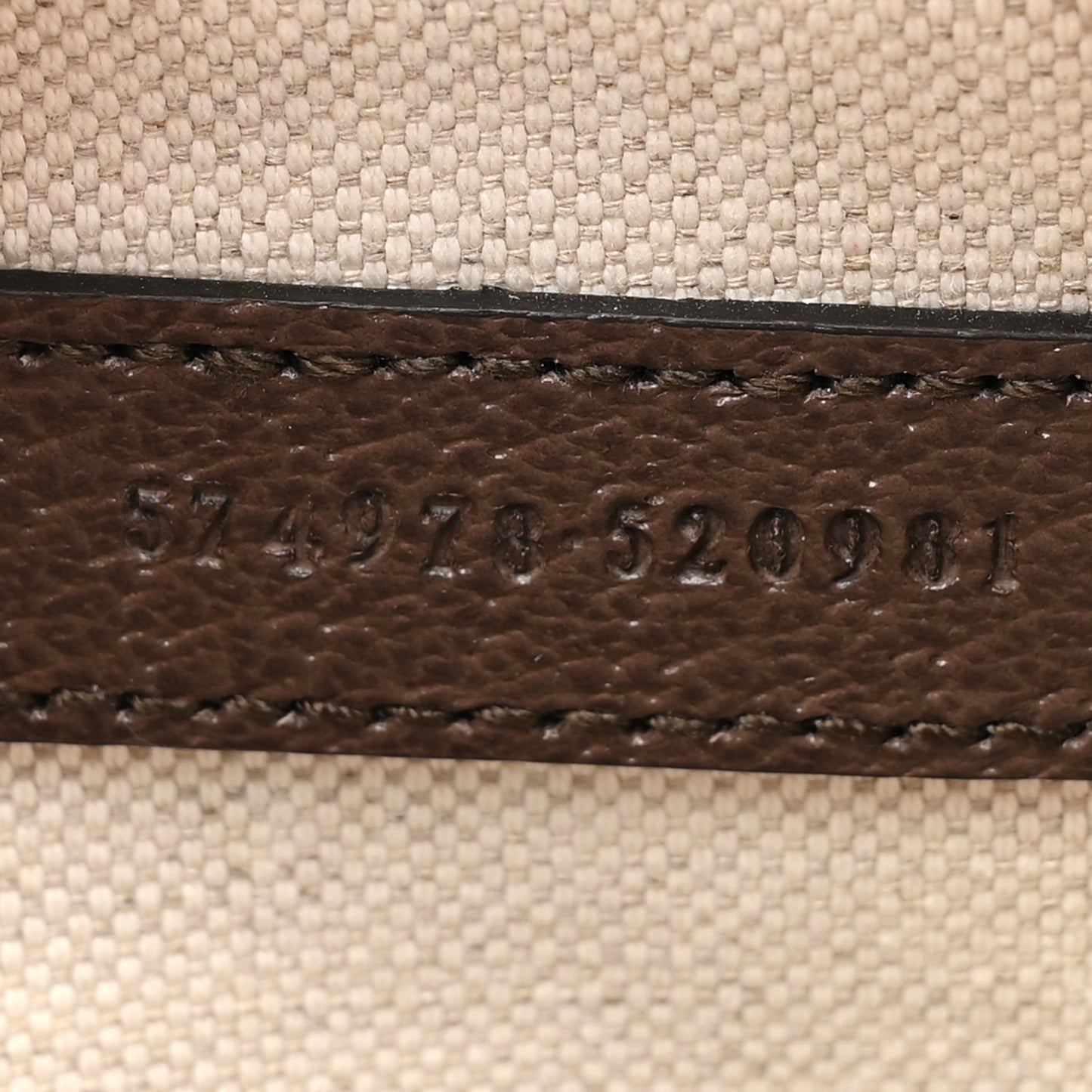 GG Supreme Monogram Equestrian Web Mini Ophidia Round Shoulder Bag Brown