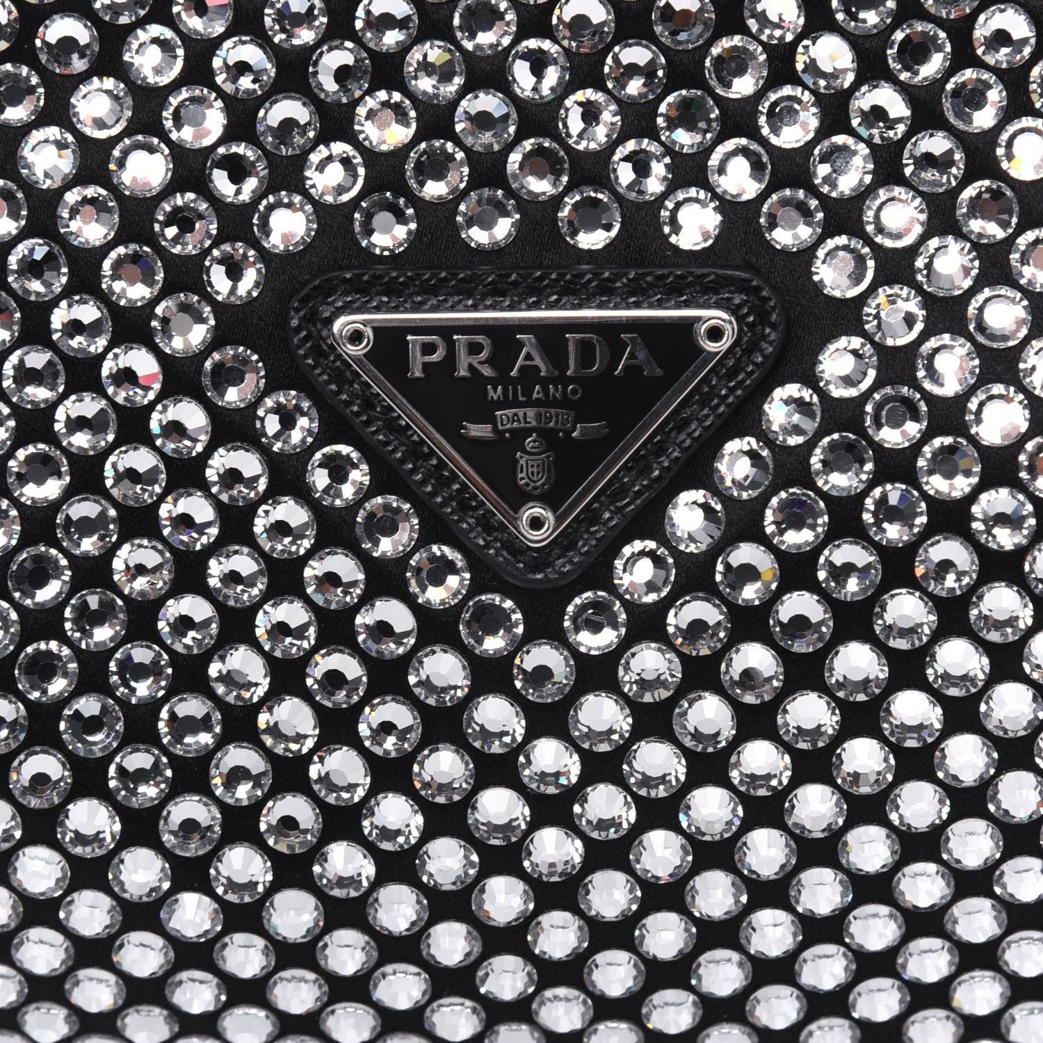 Prada Satin Crystal Mini Re-Edition 2000 Bag Cristal 11 of 11