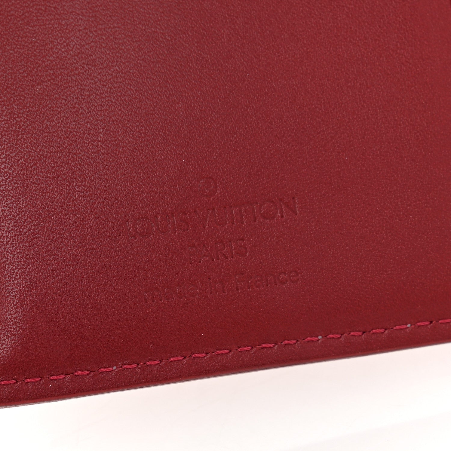 Louis Vuitton Vernis French Purse Wallet Pomme D'Amour 6 of 11