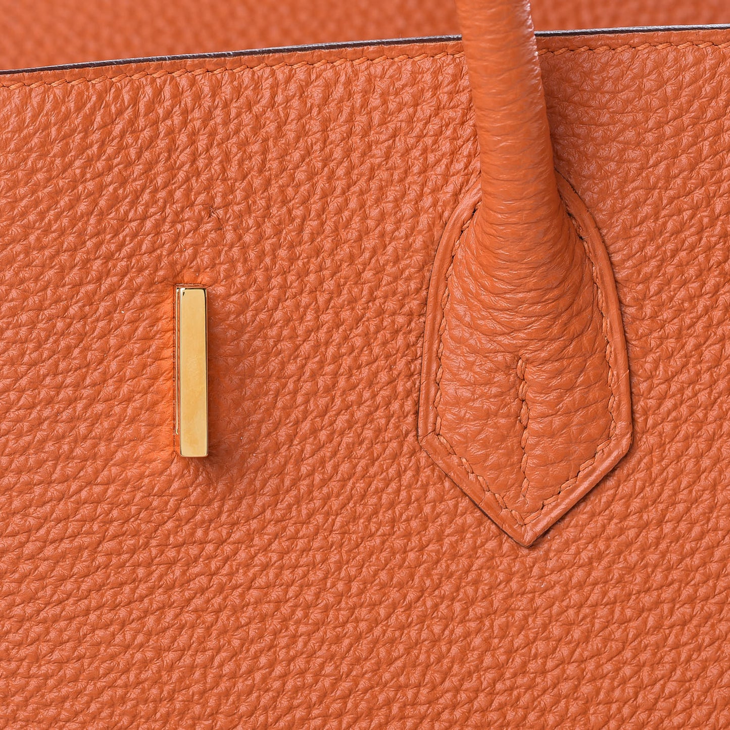 Togo Birkin 35 Orange