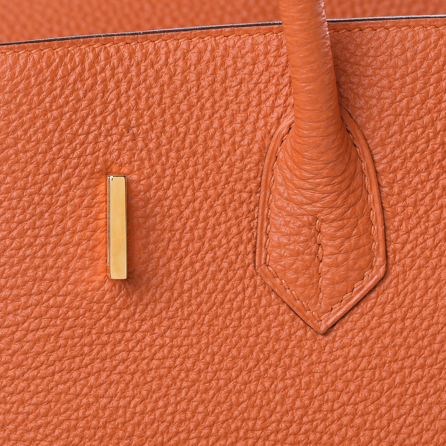 Hermes Togo Birkin 35 Orange 23 of 37