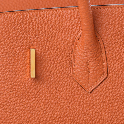 Hermes Togo Birkin 35 Orange 23 of 37
