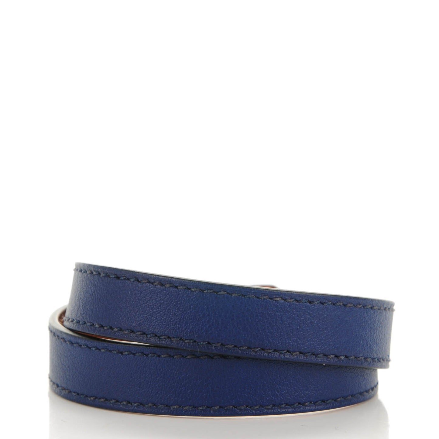 Swift Kelly Double Tour Bracelet M Bleu Saphir