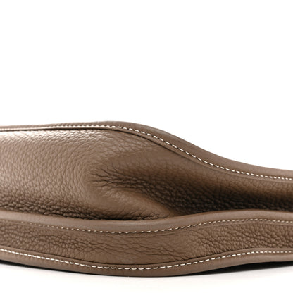 Hermes Taurillon Clemence Evelyne III PM Etoupe 10 of 14