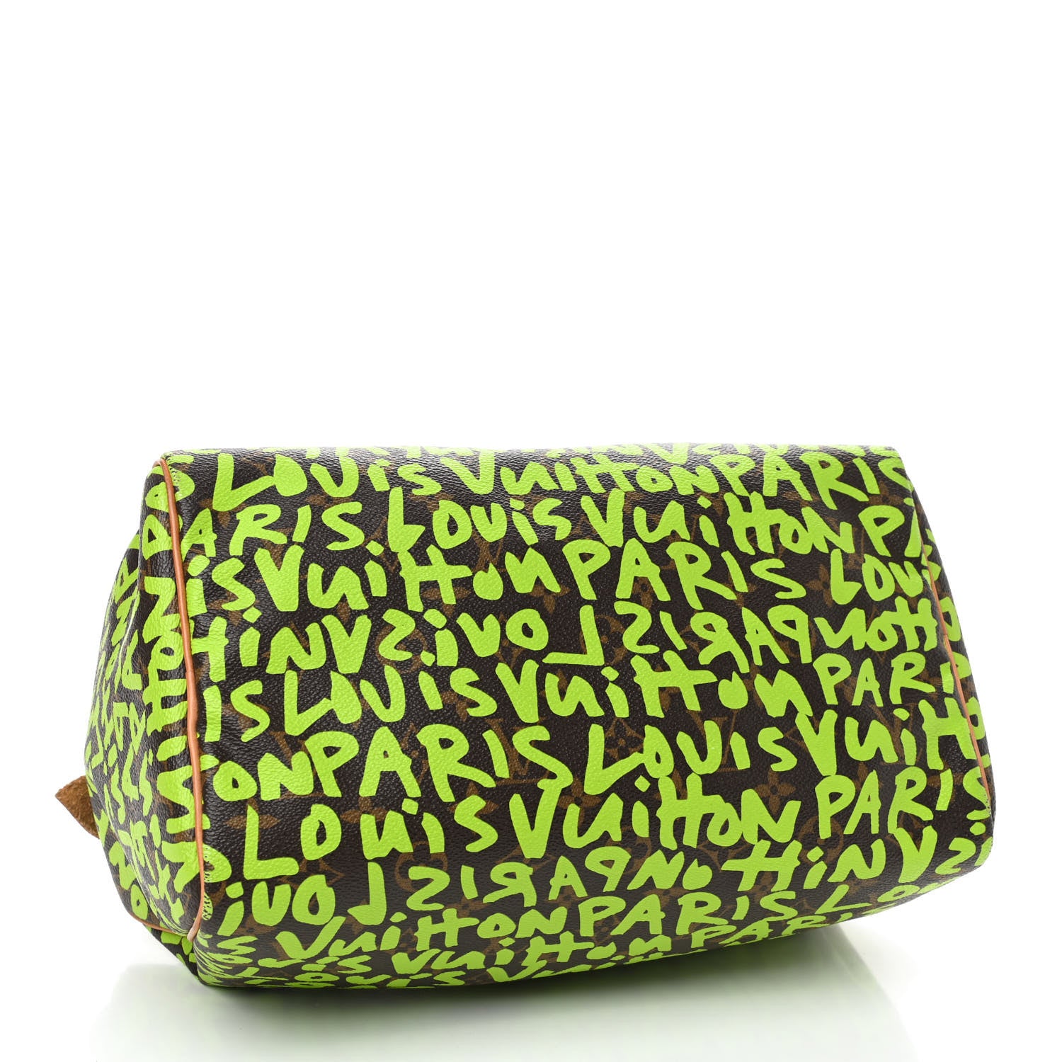 Louis Vuitton Monogram Graffiti Speedy 30 Green 4 of 9