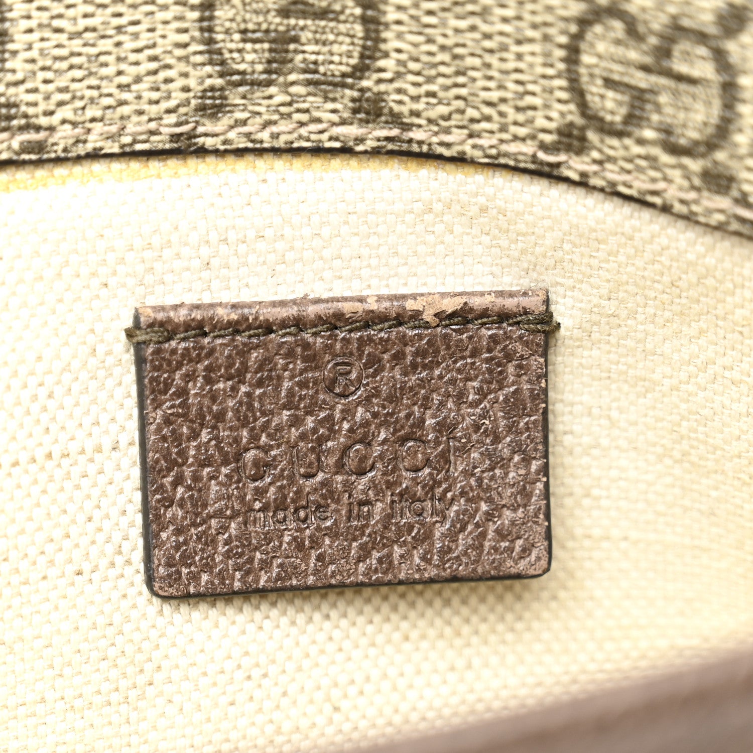 Gucci GG Supreme Monogram Neo Vintage Web Belt Bag Brown 6 of 13