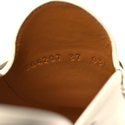 Gucci Cordovan Lux Horsebit Platform Mules 37 Mystic White 7 of 10