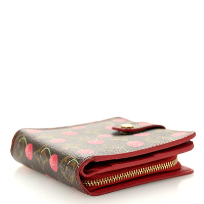 Louis Vuitton Monogram Cerises Compact Zipped Wallet 4 of 10