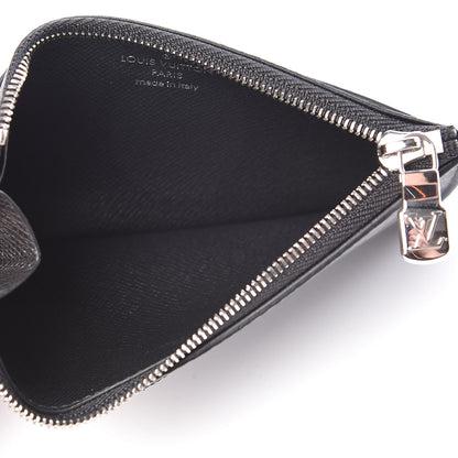 Louis Vuitton Monogram Eclipse Taiga Coin Card Holder 5 of 7