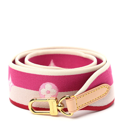 Louis Vuitton Jacquard Speedy Bandouliere 20 Shoulder Strap Fuchsia 1 of 3