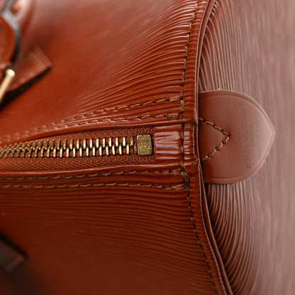 Louis Vuitton Epi Speedy 30 Kenyan Fawn 17 of 19