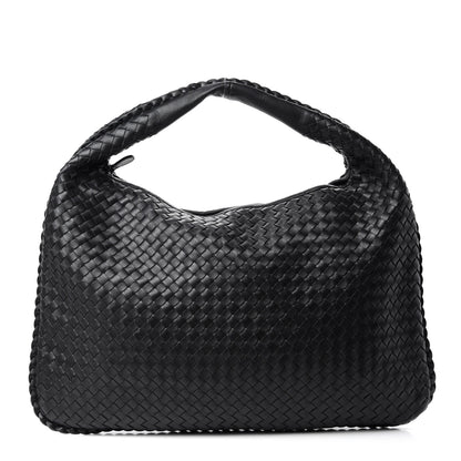Bottega Veneta Nappa Intrecciato Large Veneta Hobo Black 1 of 12