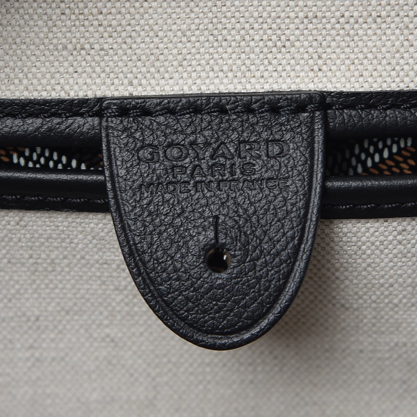 Goyardine Artois PM Black