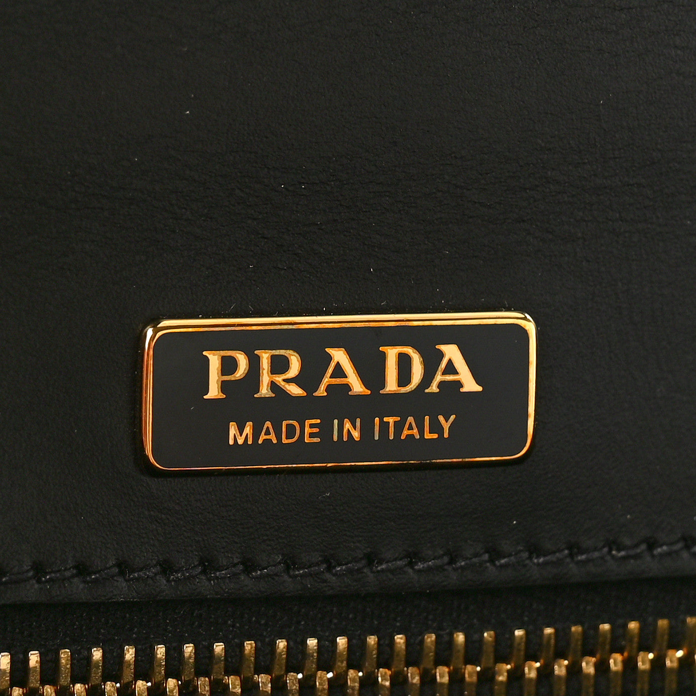 Prada Antic Soft Saffiano Lions Head Cahier Shoulder Bag Black 6 of 8