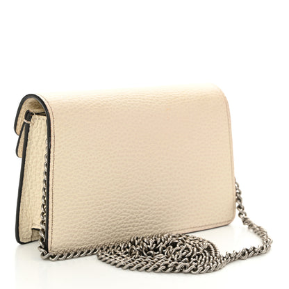 Gucci Dollar Calfskin Crystal Super Mini Dionysus Shoulder Bag Mystic White Black Diamond 3 of 10